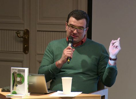 Историк Амиран Урушадзе на фестивале науки «КСТАТИ» в Новосибирске